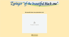 Desktop Screenshot of beautiful-black-one.de